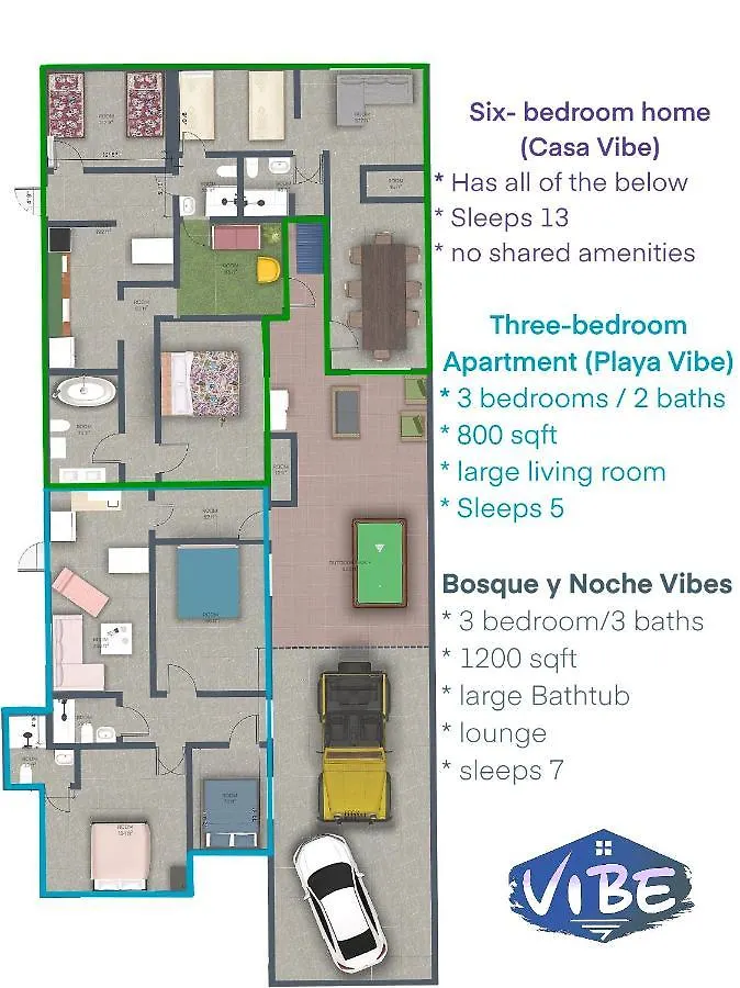 Appartement Casa Vibe San Juan Great For Large Groups